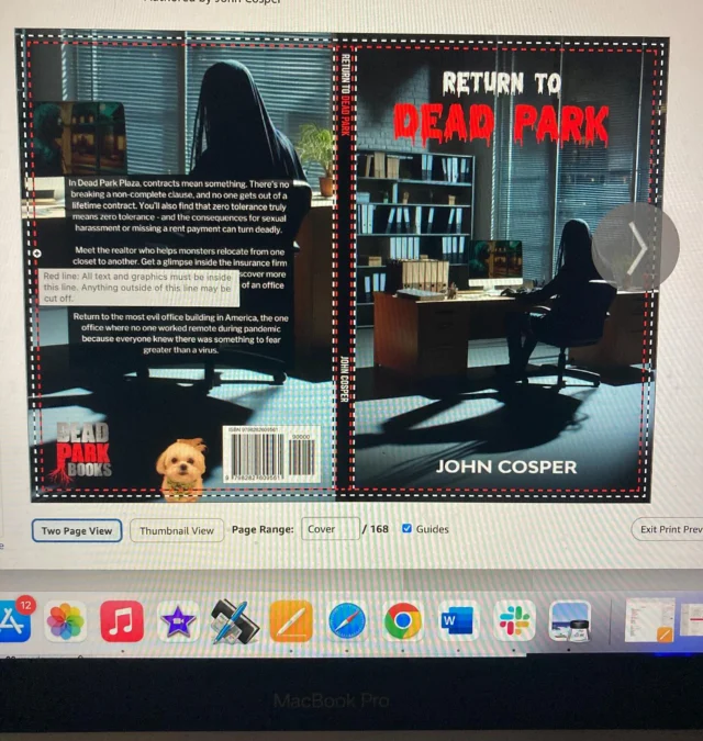 Time to unleash another one! #deadpark #deadparkbooks #office #horror #worksucks #independentauthor #throatpunchthursday